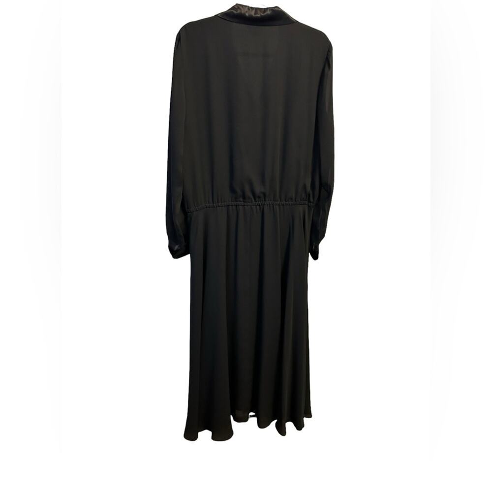 Rare Vintage Myles Studio For The Warrens Classic Elegant Black Dress-Size 14 - Picture 8 of 16